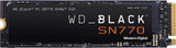 WD_BLACK 2TB SN770 Internal Gaming SSD with Gen4 PCIe and M.2 2280 Form Factor, Up to 5,150 MB/s, WDS200T3X0E